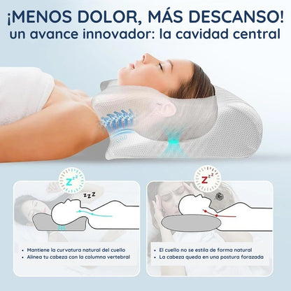 Almohada cervical ergonómica
