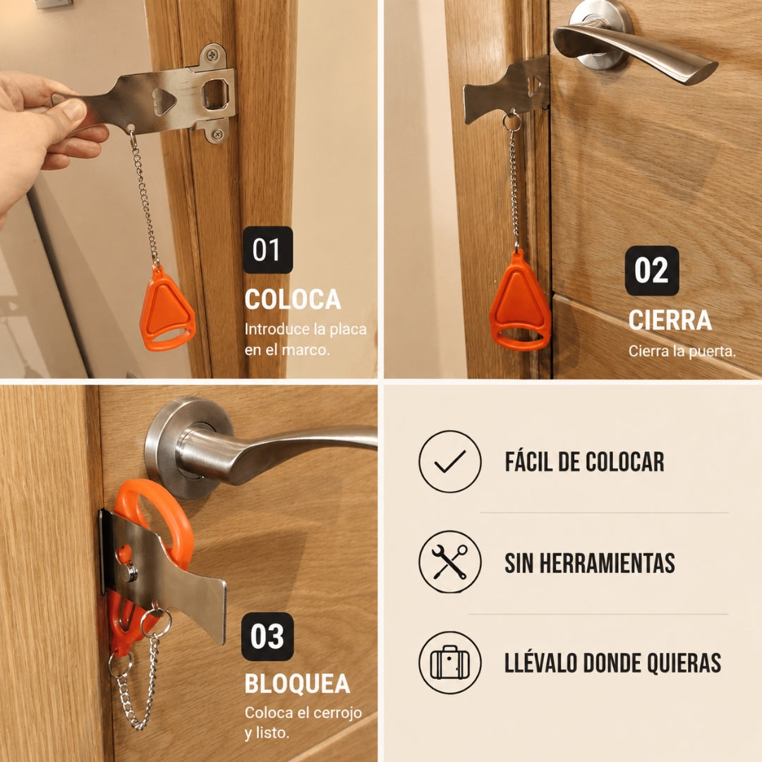 Cerrojo Portátil de Seguridad