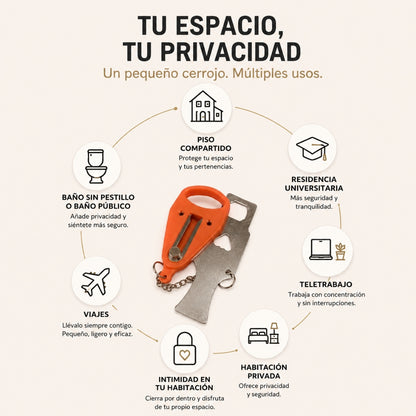 Cerrojo Portátil de Seguridad